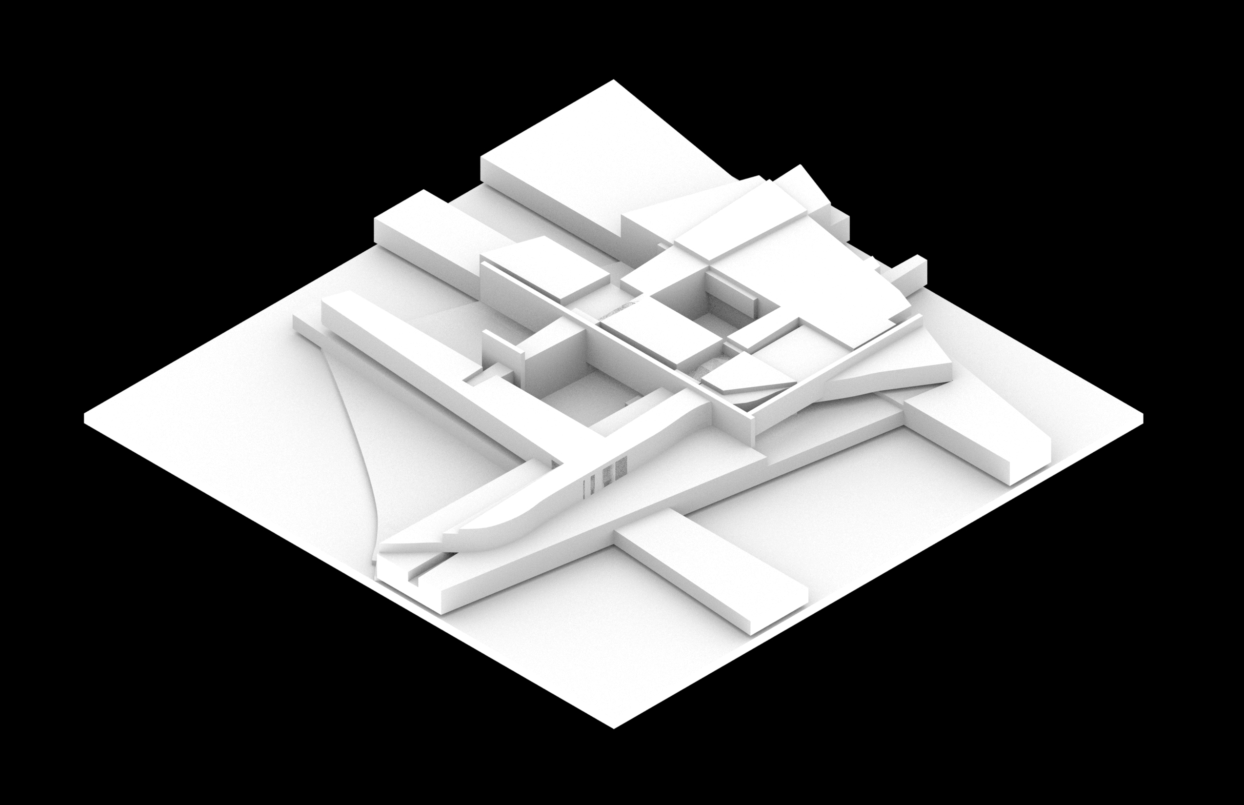 Large Scale Shallow Relief, rendering 2, AO pass